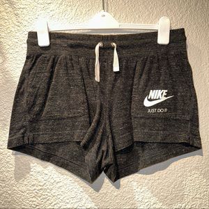 Grey Nike Cotton Shorts